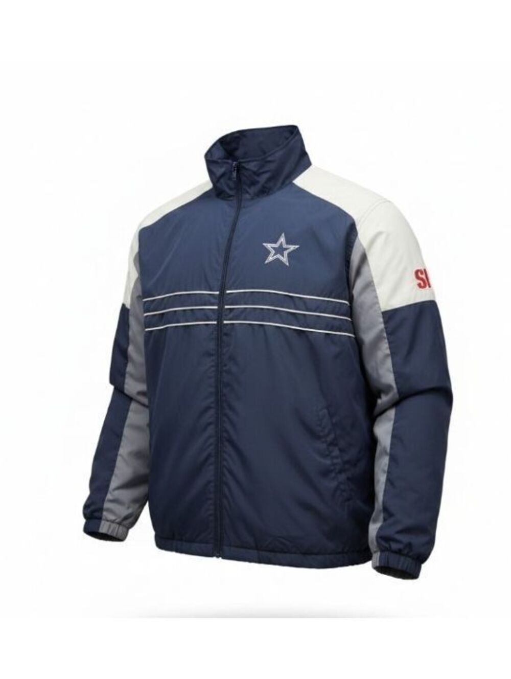 Dallas Cowboys Reebok Jacket Men XL Vintage Sports Illustrated Full Zip Coat Y2K